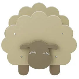 Bloomingville Kinderbücherregal Dolly 90 x 30 x 90 cm MDF grau