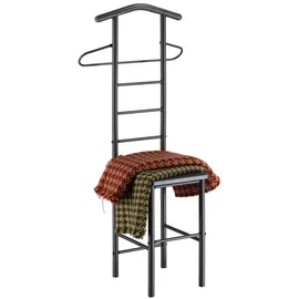 CARO-Möbel Herrendiener JIVO grau