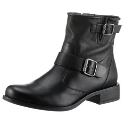 Paul Green Stiefelette, Bikerboots mit praktischem Innenreißverschluss Paul Green schwarz 35,5