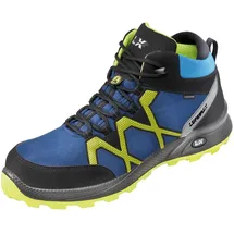 Lupriflex Sicherheitsschuhe Rapid Mid, blau-gelb, 47