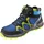 Lupriflex Sicherheitsschuhe Rapid Mid, blau-gelb, 47