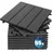 CASARIA WPC Fliesen Klassik Anthrazit 30 x 30 cm 55 St.