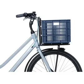 Basil Crate L Fahrradkiste blau
