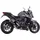 Shark exhaust SRC 4 Aluminium eloxiert schwarz schwarz