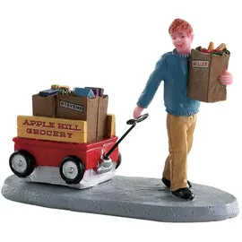 Lemax Grocery Delivery Weihnachtsdorf 0,77 m mehrfarbig