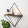 HANAH Home Wandregal 27 x 30 x 15 cm Schwarz