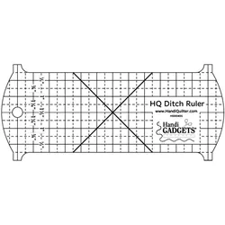 Handi Quilter Ditch Ruler 3 x 7 inch