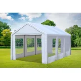 Partyzelt 3x6 Weiß PVC Festzelt Pavillon wasserdicht Profi-Qualität Classic