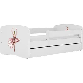 raumhirsch furniture Kinderbett 80 x 180 cm Holzwerkstoff weiß