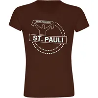 Multifanshop Damen T-Shirt - St. Pauli - Meine Fankurve