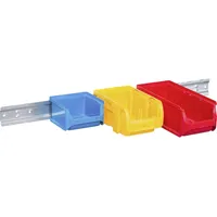 Allit Metallschiene für Sichtbox Gr. 1-3, L592mm,vzk.