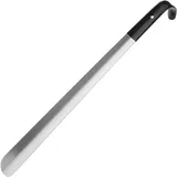 Healeved Schuhanzieher Lang 42 cm, Edelstahl Schuhlöffel mit Softgriff, Stiefelanzieher für Senioren & Schwangere, Rutschfester Helfer für Alle Schuhe & Boots - 42.00X4.50X4.00CM