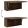 vidaXL Bad-Wandschrank 60 x 25 x 30 cm Braun Eichen-Optik