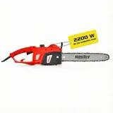 Hecht Elektro-Kettensäge Motorsäge 2039, 2200W, 13,5 m/s, 230V, 40 cm Schwertlänge, 4,2 kg, Kettenteilung 3/8 Zoll rot