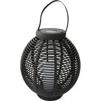 Expo-Börse Garten Laterne Rattan-Optik 43,5 x Ø 38 cm