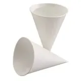 Papstar Spitzbecher 120 ml 200 St. Weiß