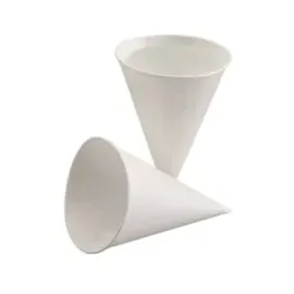 Papstar Spitzbecher 120 ml 200 St. Weiß