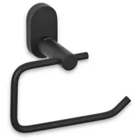 Kela Wc-Papierhalter Alessio Edelstahl 18/10 schwarz 14,5x7,5x12,5cm