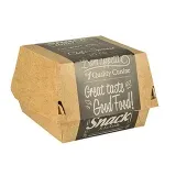 Papstar Burgerboxen Pappe 50 St. Braun/Grau