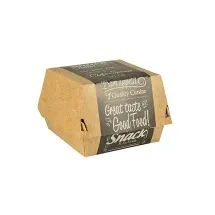 Papstar Burgerboxen Pappe 50 St. Braun/Grau