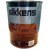 Sikkens Holzlasur 'Eiche Dunkel 009' - Long Life Dickschichtlasur für außen, UV-resistent, langlebig, hoher UV-Schutz, starker Verwitterungsschutz, hohe Transparenz, 1 Liter