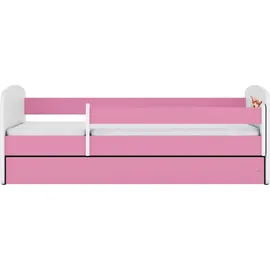 raumhirsch furniture Kinderbett 80 x 180 cm Holzwerkstoff rosa