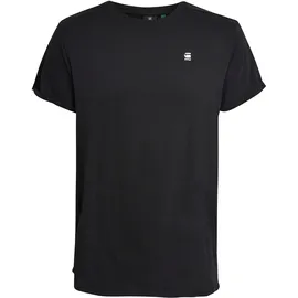 G-Star Lash Ribbed Kurzarm-T-Shirt Dark Black II M