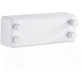 Kadorla Ausziehbare Wäscheleine Mit Stahlkern - Wandmontage Hochleistungs-Wäschetrockner Für Innenbereich, Hotel, Balkon, Garten (13,7 Fuß Doppelschnur, Weiß)