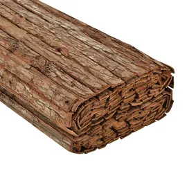 casa.pro Balkonverkleidung Rindenmatte Zamora 100 x 500 cm Braun Holz