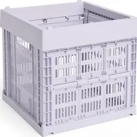 HAY Aufbewahrungskorb Colour Crate Cube 29,5 x 29,5 x 29,5 cm lavendel