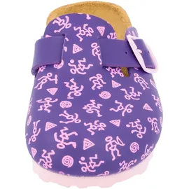 LICO Pantolette Bioline Clog Kids Lila 29