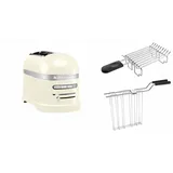 KitchenAid Artisan Toaster 5KMT2204 inkl. Brötchenaufsatz crème