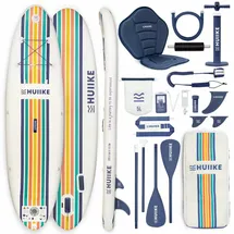 huiike Stand Up Paddling Board 305 x 84 x 15 cm weiß