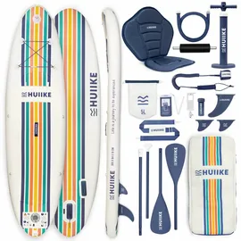 huiike Stand Up Paddling Board 305 x 84 x 15 cm weiß