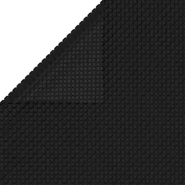vidaXL Treibende Pool Solarfolie schwarz 10 x 5 m