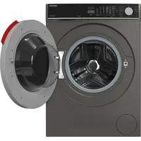Sharp ES-WNFL014CADA-DE Waschmaschine (10 kg, 1400 U/min) espresso gray