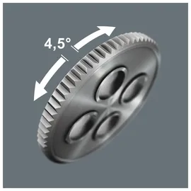 WERA 416 RA Quergriff-Bits-Handhalter mit Ratschenfunktion mit Schnellwechselfutter