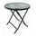 VCM Gartentisch klappbar Ø 70 x 70 cm Anthrazit