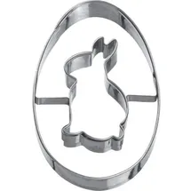 Westmark Ausstechform Osterei mit Hase 36762291 8,0 cm