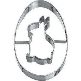 Westmark Ausstechform Osterei mit Hase 36762291 8,0 cm