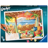 Ravensburger 20276 - CreArt Malen nach Zahlen Cozy Cabana