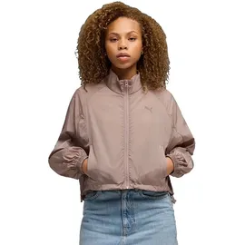 Puma Relaxed Webjacke Damen 88 - sandstone XS