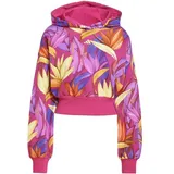 adidas X Farm Kapuzenpullover Bold Pink / Spring Yellow / Lucid Fuchsia XS