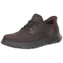 SKECHERS Herren Garza Freizeit-Sneaker, Schokoladenbraun, 45 EU