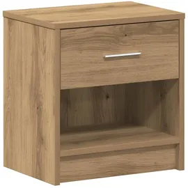 vidaXL Nachtschrank Artisan-Eiche 39 x 28 x 41 cm Braun