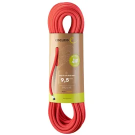 Edelrid Eagle Lite Eco Dry Kletterseil Neon Coral 80 m