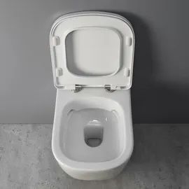 Premium Kronenbach Cube WC-Sitz mit Absenkautomatik Weiß
