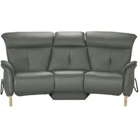 himolla Einzelsofa Leder  4708 ¦ grau ¦ Maße (cm): B: 216 H: 97 T: 119.0
