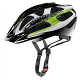 Uvex supersonic - leichter Allround-Helm für Damen und Herren - individuelle Größenanpassung - waschbare Innenausstattung - black green - 52-57 cm