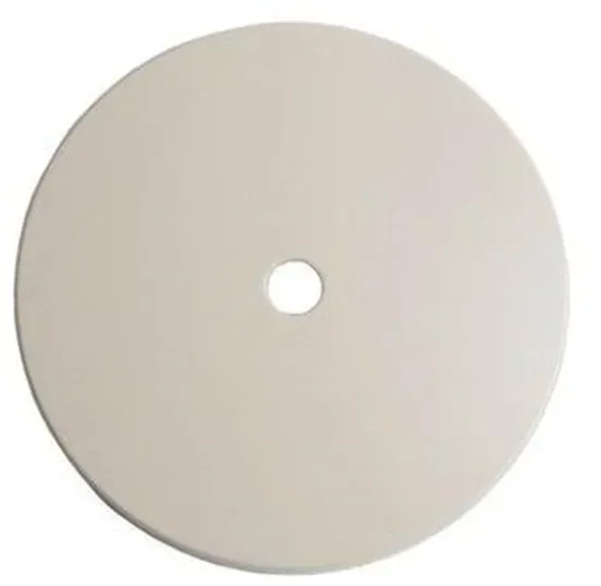 Cover for lamp socket, Ø80 mm, white